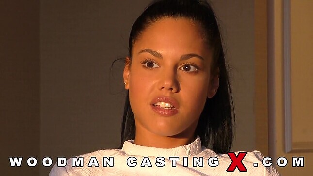 Latina Apolonia Lapiedra at Woodman casting - eXePorn